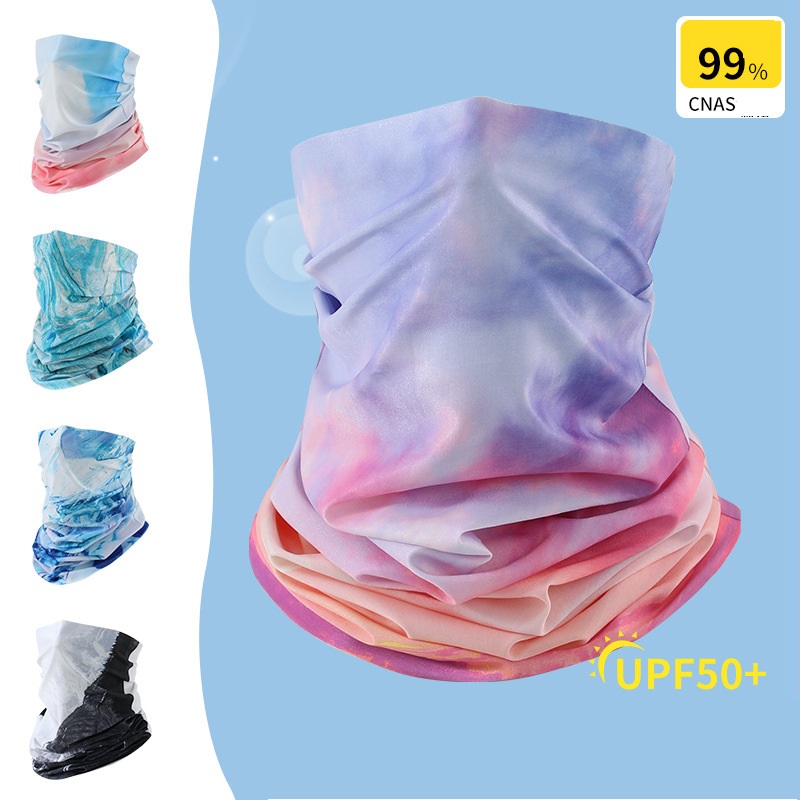 Headband Summer Knit - Fashion Color Seamless Cycling Bandana Neck