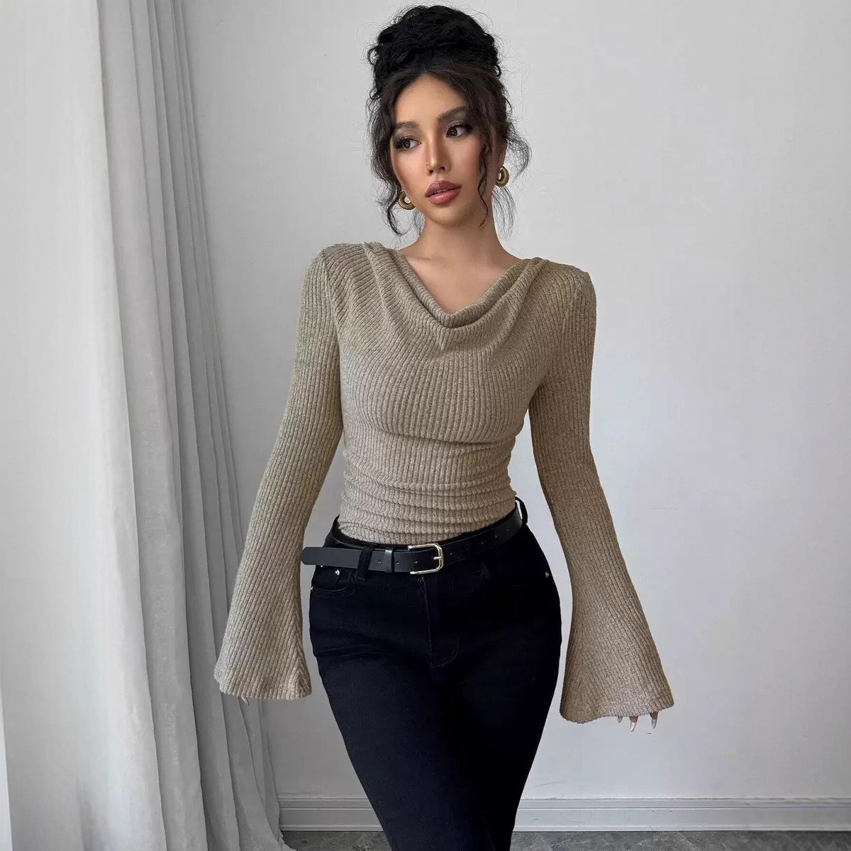 Women's Blouse Longsleeve Soli - Blouse Off Shoulder recension och pris