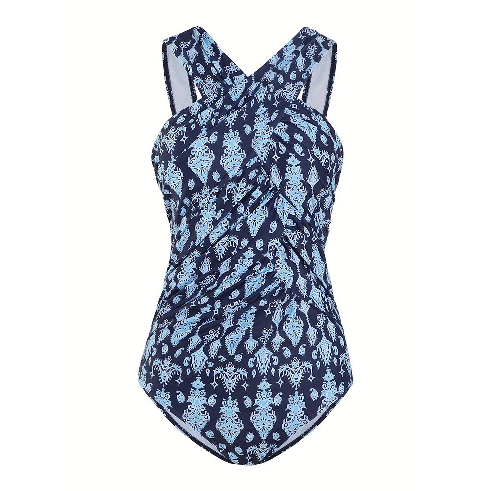 Women Swimsuit Plus Size Modes - Swimsuit Bikini Ruched recension och pris