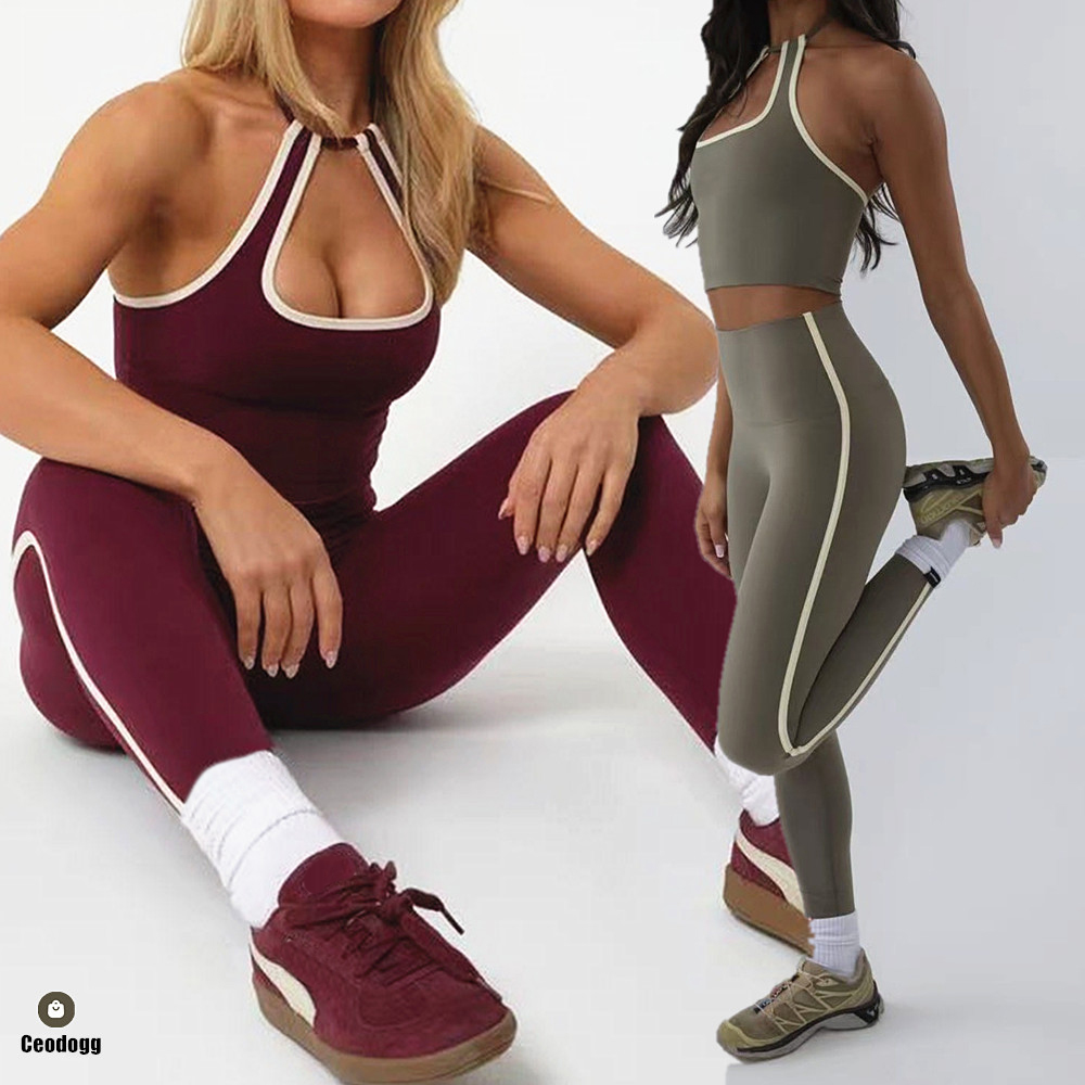 Hanging Halter Top Women Sport - Bralette Triangle Set recension och pris