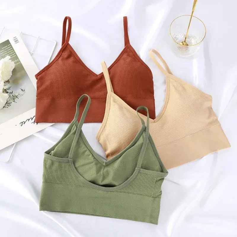 Seamless Women Push Up Bra Bea - Bralette Triangle Set recension och pris