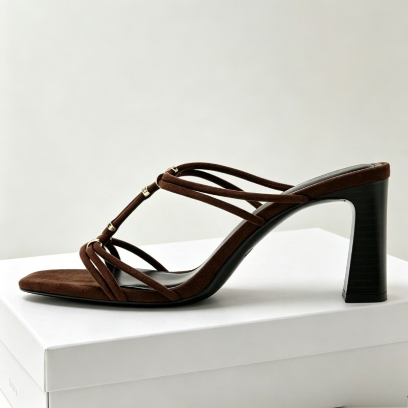 Summer Heeled Sandals for Wome - Sandal Strappy Heeled recension och pris