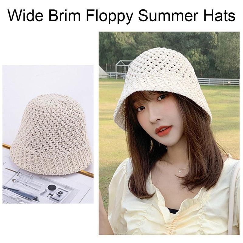 New Girls Sun Hat Wide Brim Fl - Hat Floppy Wide recension och pris