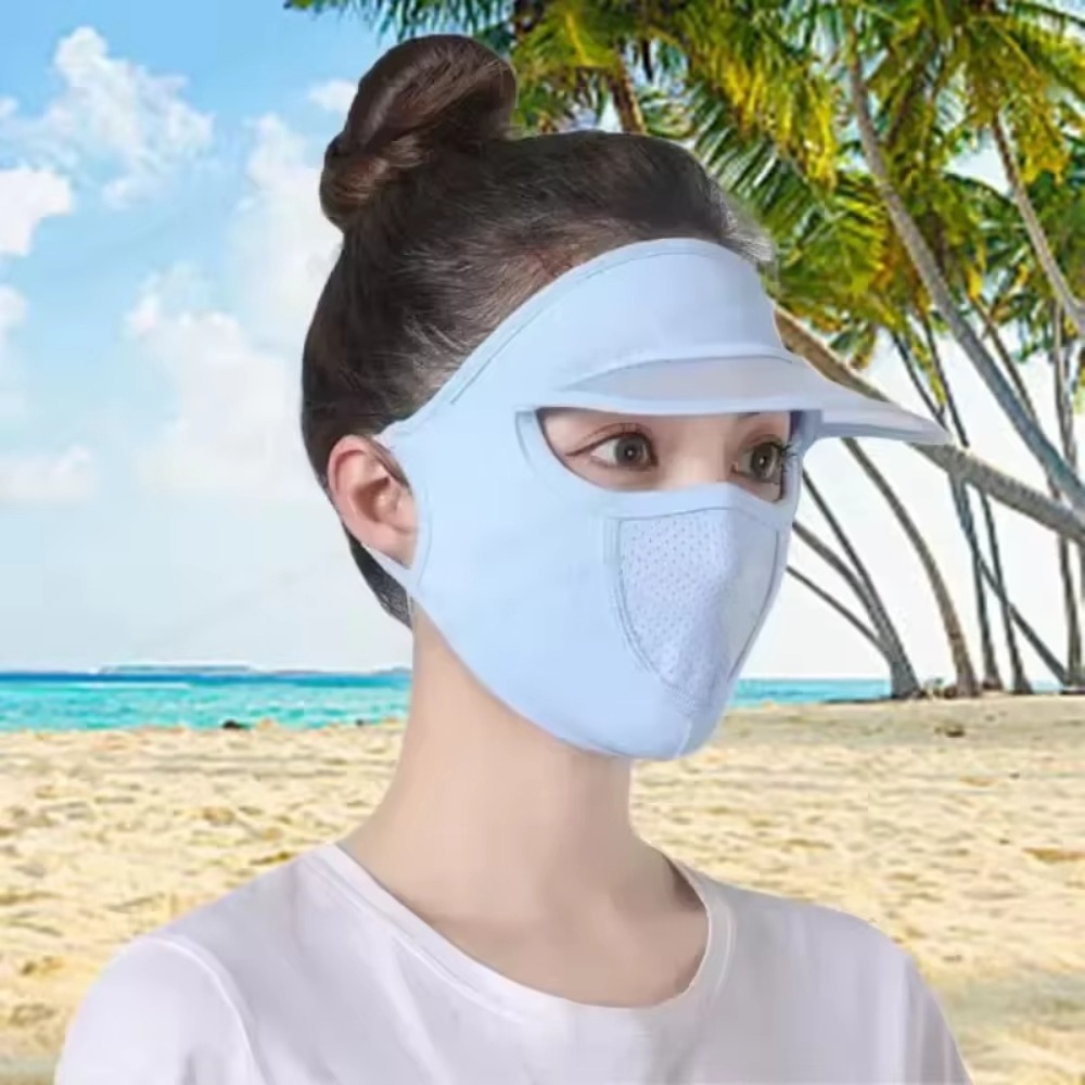 Ice Silk Mask for Outdoor Cycl - Headband Summer Knit recension och pris