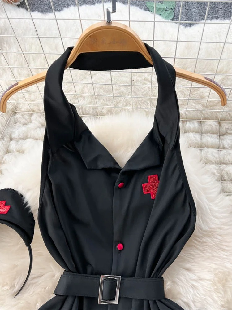 Erotic Fashion Sexy Halter Lin - Maxi Dress Halter recension och pris
