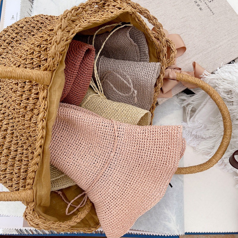 250g Thin Paper Raffia Yarn fo - Crochet Bag Raffia recension och pris