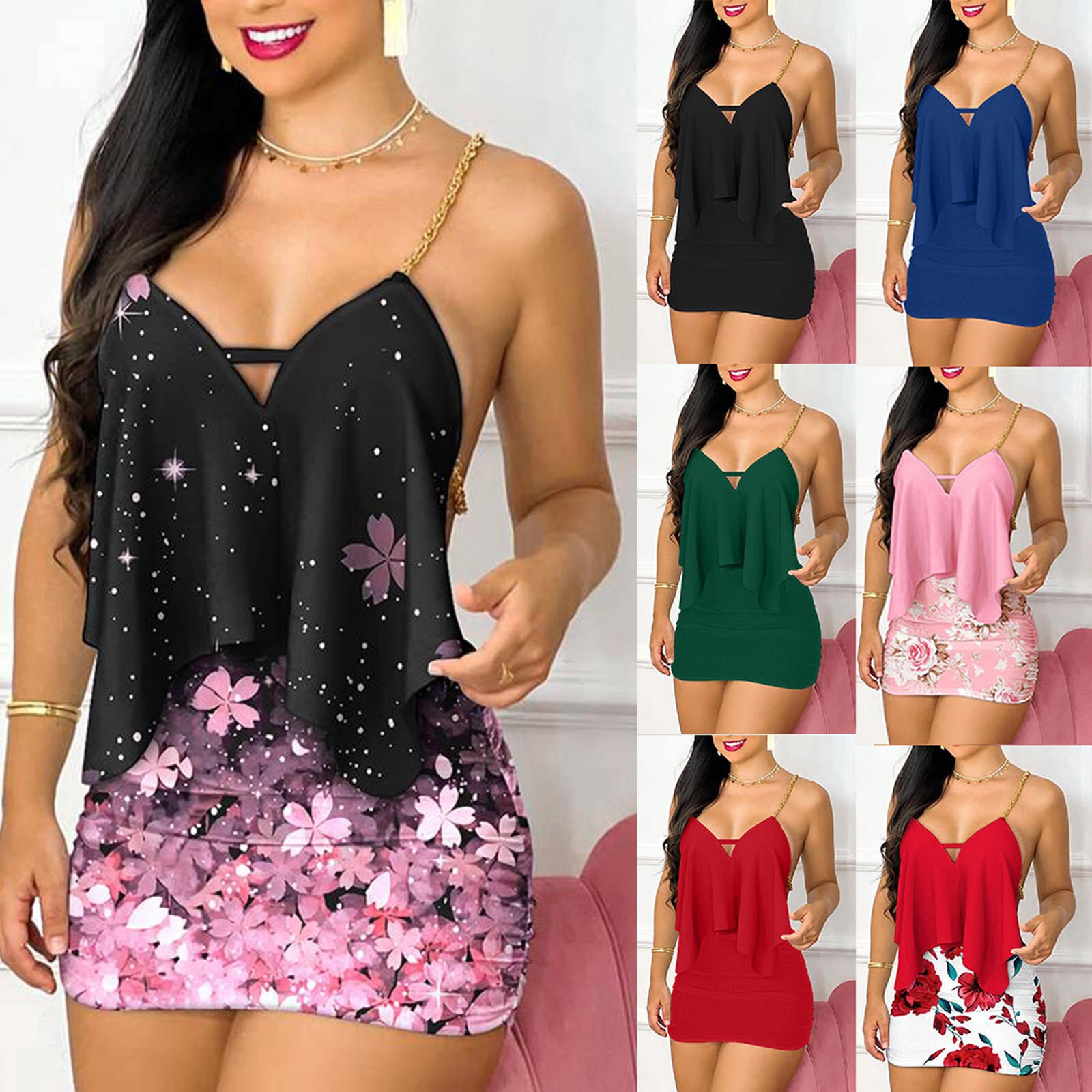 Womens Dresses Summer Fashion  - Maxi Dress Halter recension och pris