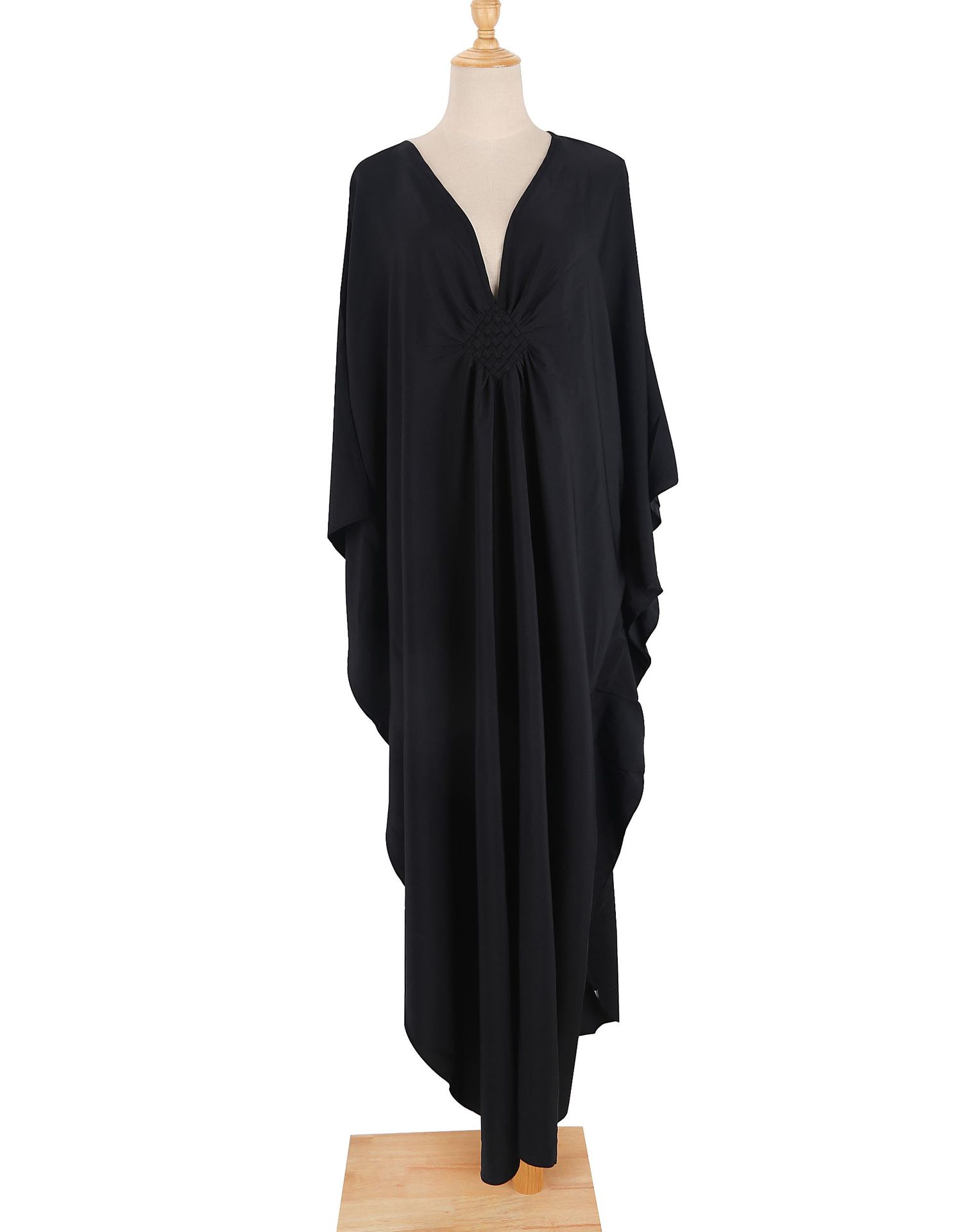 Women Solid Color Cover Up V N - Cover Up Kaftan recension och pris