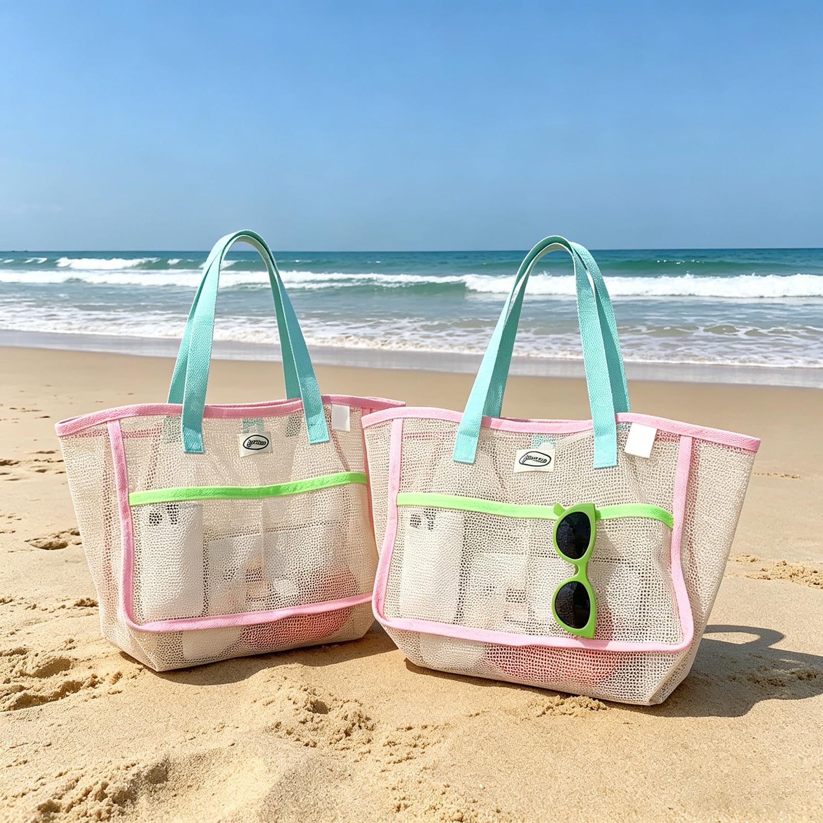 Beach Bags for Women Colorful  - Tote Bag Beach recension och pris