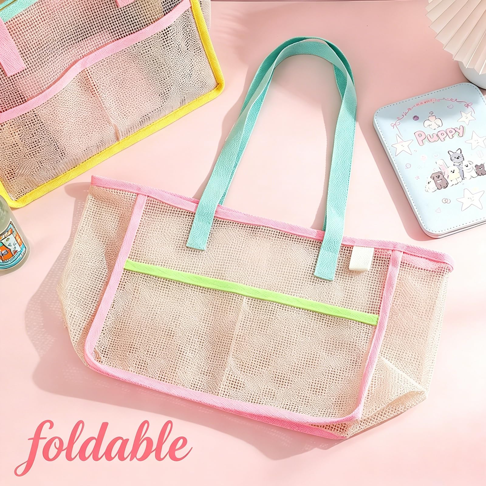 Beach Bags for Women Colorful  - Tote Bag Beach recension och pris