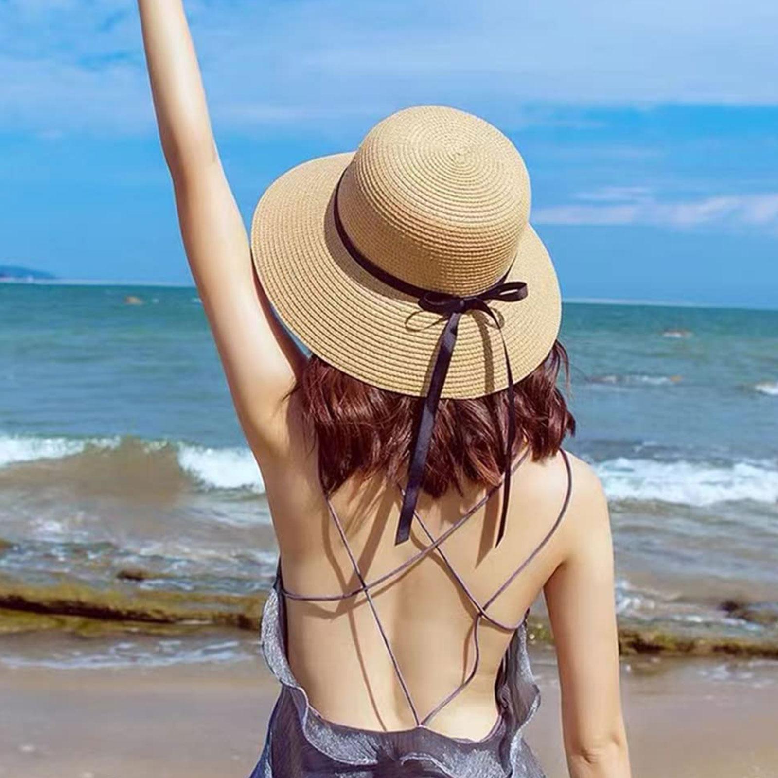 Summer Straw Hat Big Wide Brim - Hat Floppy Wide recension och pris