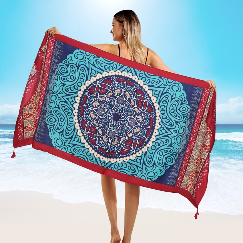 2018 New 90x180cm Twill cotton - Cover Up Kaftan recension och pris