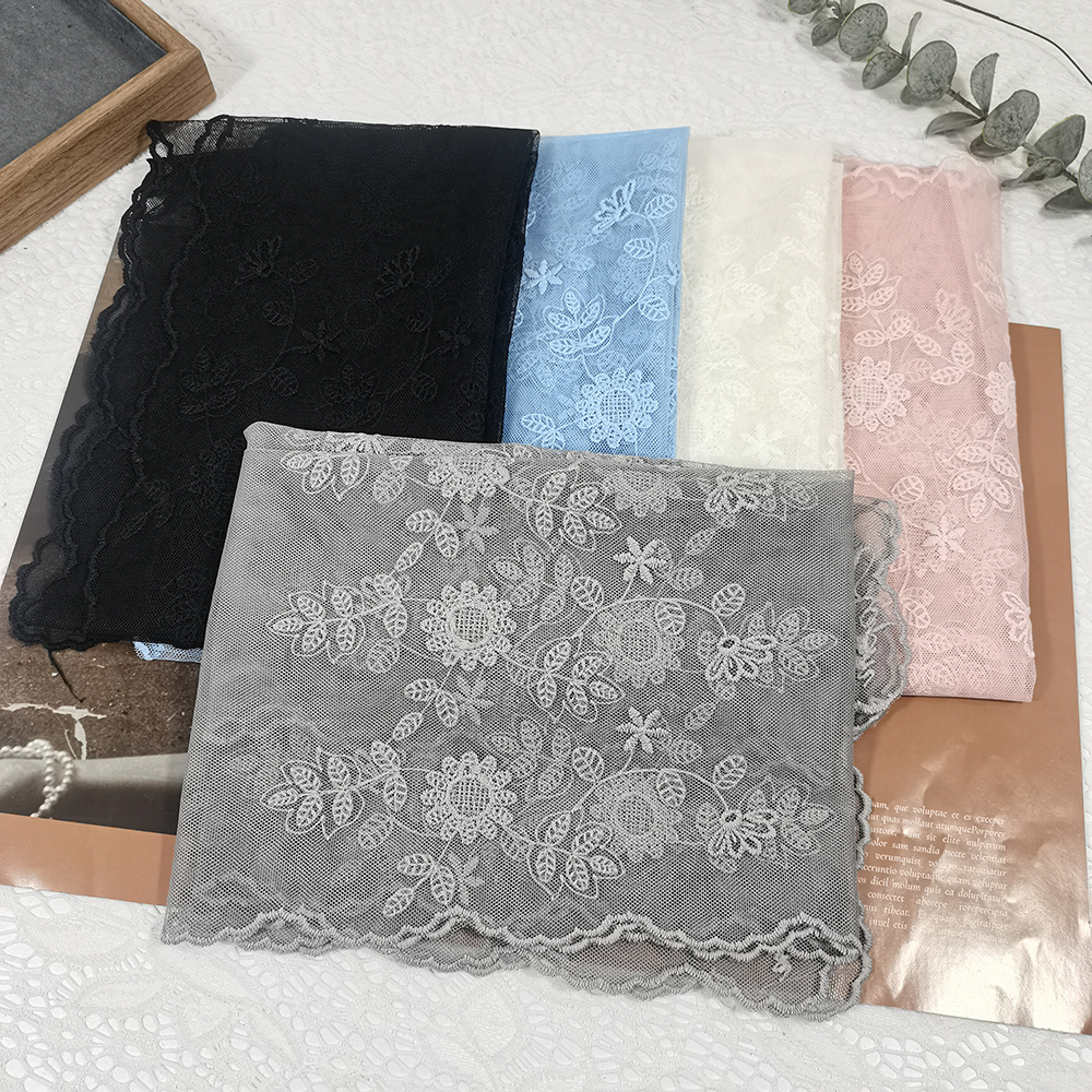 Lace Sunflower Silk Scarf Fair - Headband Summer Knit recension och pris